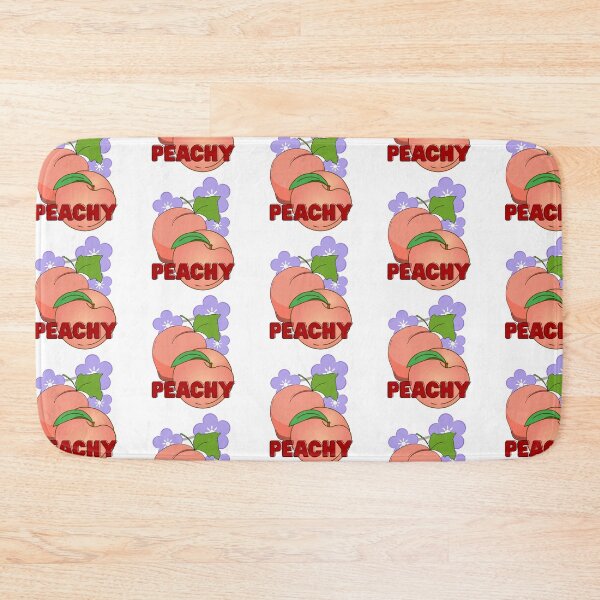Item preview, Peachy with purple flowers designed and sold by priyankajustine.