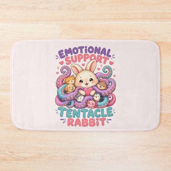 Item preview, Emotional Support Tentacle Rabbit Cute Kawaii Creature designed and sold by Fanverse Merchandise.