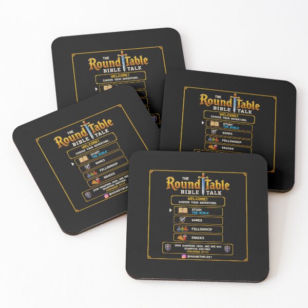 Item preview, Welcome to the Round Table Bible Talk  designed and sold by RoundTableBT.