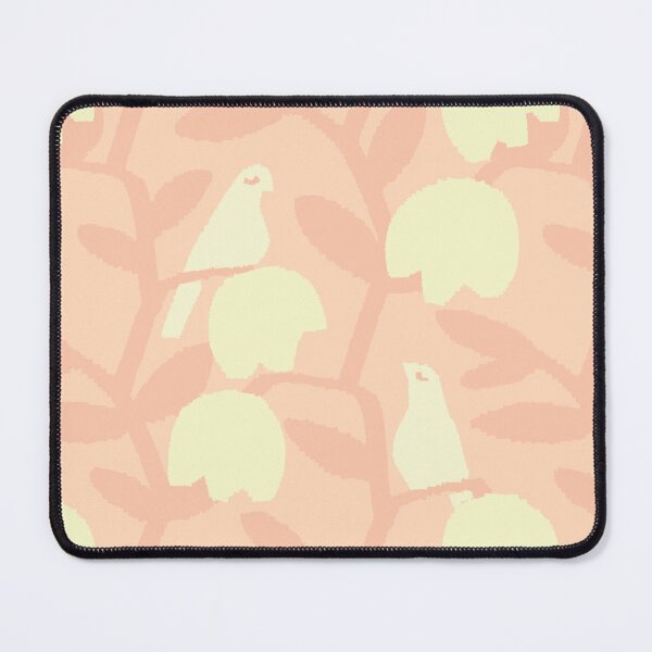 Item preview, Scandi Garden With Doves - ffd9ba designed and sold by knitetgantt.