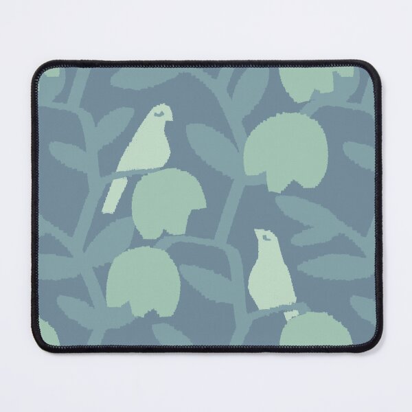 Item preview, Scandi Garden With Doves - 6e8a9a designed and sold by knitetgantt.