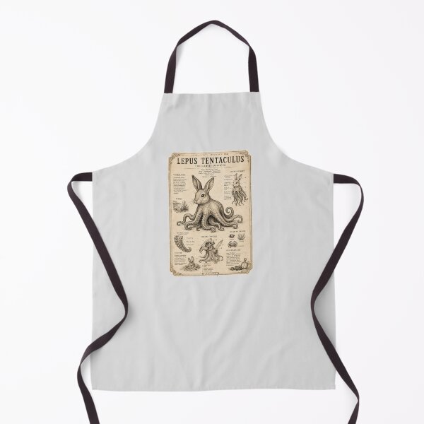 Item preview, Lepus Tentaculus Vintage Scientific Rabbit Octopus Illustration designed and sold by Fanverse Merchandise.