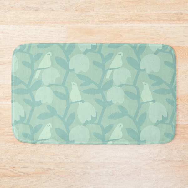 Item preview, Scandi Garden With Doves - b4d9c5 designed and sold by knitetgantt.