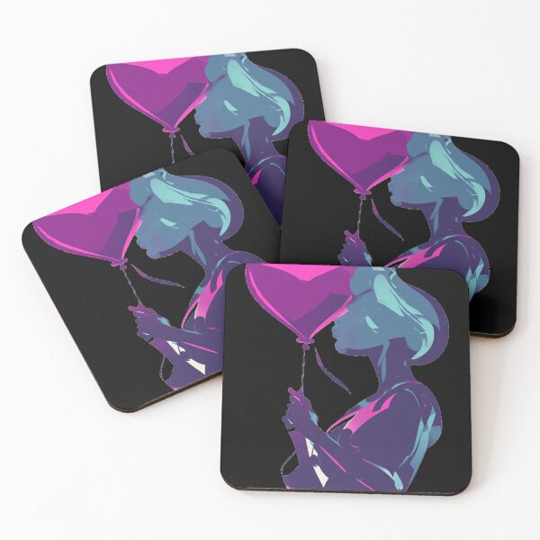 Item preview, Heart in the Shadows – Neon Love Silhouette designed and sold by halibutgoatramb.