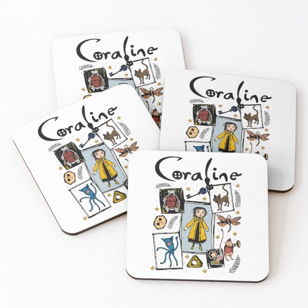 Item preview, Coraline Fantasy Collage Illustration designed and sold by Cherry Glow.