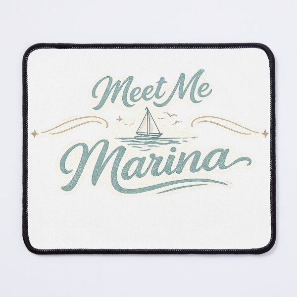 Item preview, Meet Me At the Marina Vintage Coastal Sailboat designed and sold by enerjik.