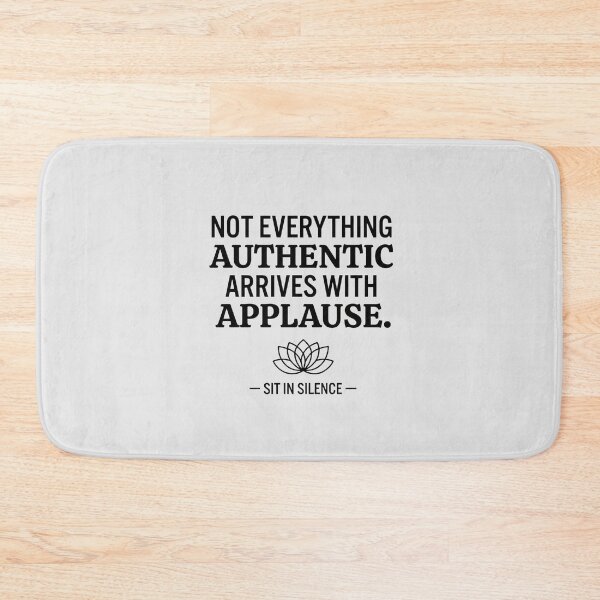 Item preview, Not Everything Authentic minimalist design.  designed and sold by SitInSilence24.