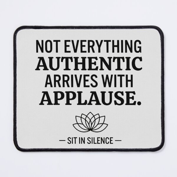 Item preview, Not Everything Authentic minimalist design.  designed and sold by SitInSilence24.