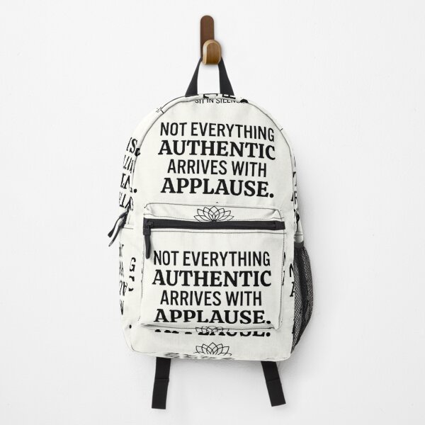 Item preview, Not Everything Authentic minimalist design.  designed and sold by SitInSilence24.