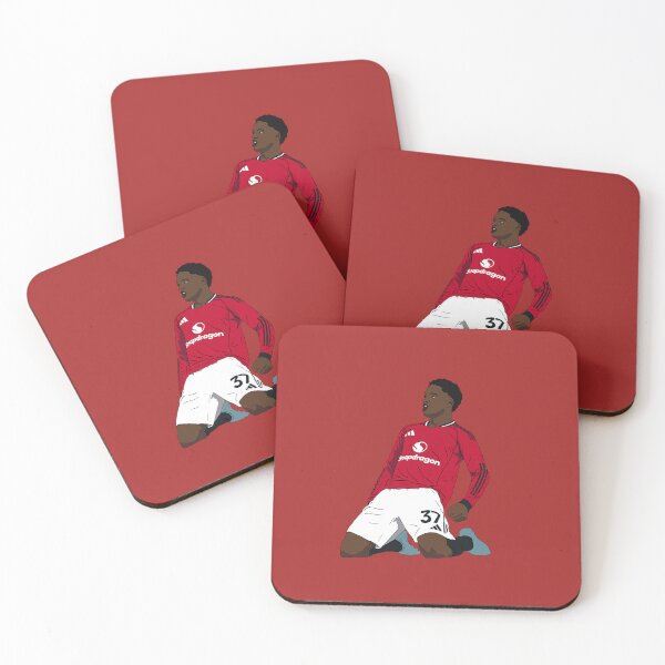 Item preview, Kobbie Mainoo Knee Slide Goal Celebration designed and sold by Hevding.