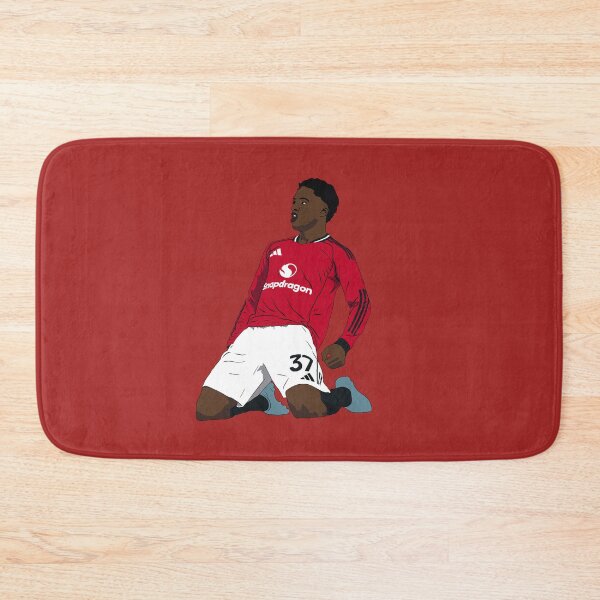 Item preview, Kobbie Mainoo Knee Slide Goal Celebration designed and sold by Hevding.