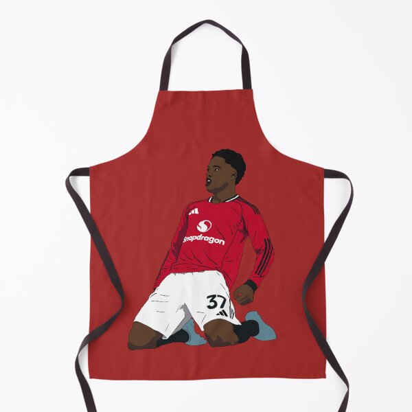 Item preview, Kobbie Mainoo Knee Slide Goal Celebration designed and sold by Hevding.