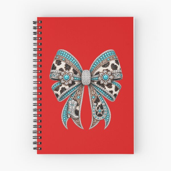 Item preview, Western Cowgirl Bow Rhinestone Mosaic | Turquoise Crystal Cowgirl Bow | Country Western Gemstone Bow Design | Luxury Rodeo Glam Graphic designed and sold by ColorSplash123.