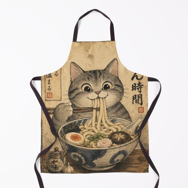 Item preview, Kawaii Udon Cat Artwork designed and sold by SaryaSmyth19.