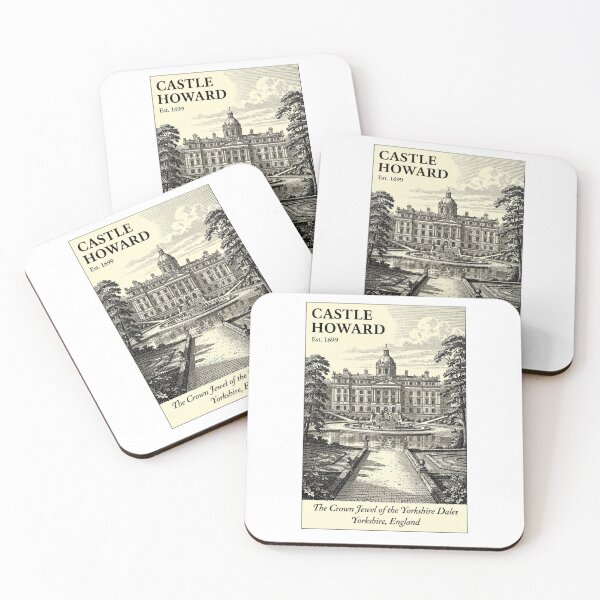 Item preview, Castle Howard Vintage Engraving Art Print | English Baroque Estate Yorkshire | Brideshead Revisited Wall Decor designed and sold by Panom Suavichien.