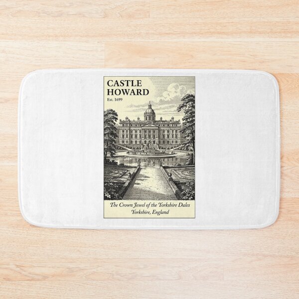 Item preview, Castle Howard Vintage Engraving Art Print | English Baroque Estate Yorkshire | Brideshead Revisited Wall Decor designed and sold by Panom Suavichien.