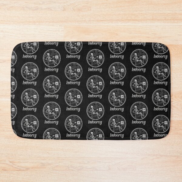 Item preview, Indoorsy Skeleton Watching TV - Aesthetic Goth Lounge Art designed and sold by fit-and-fine26.