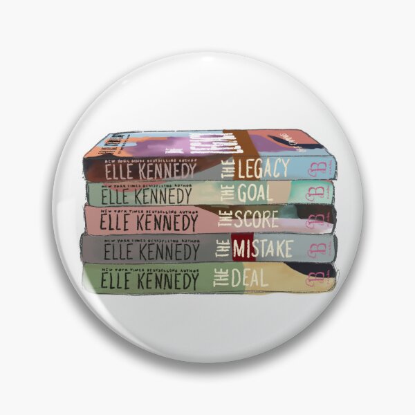 Item preview, The Deal Elle Kennedy Book Stack Illustration designed and sold by alissasdesigns.