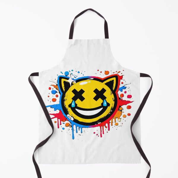 Item preview, Yellow Streetwear Cat – Smiley X Eyes designed and sold by AstraDrip Studio.