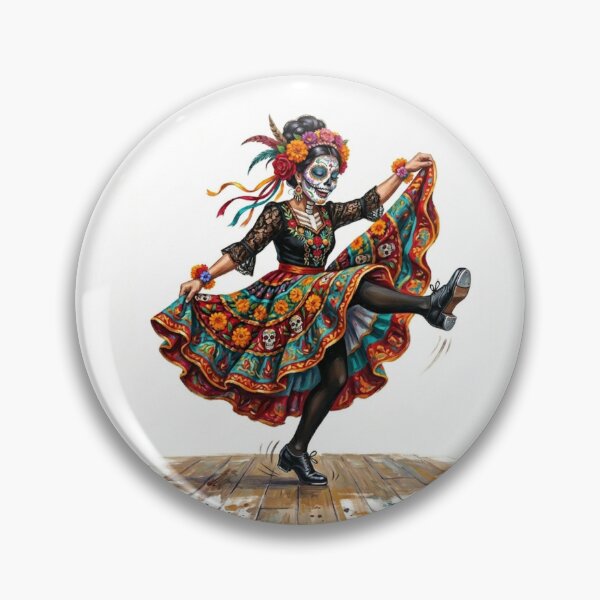 Item preview, Sugar Skull Tap Dance designed and sold by LostGirl049.