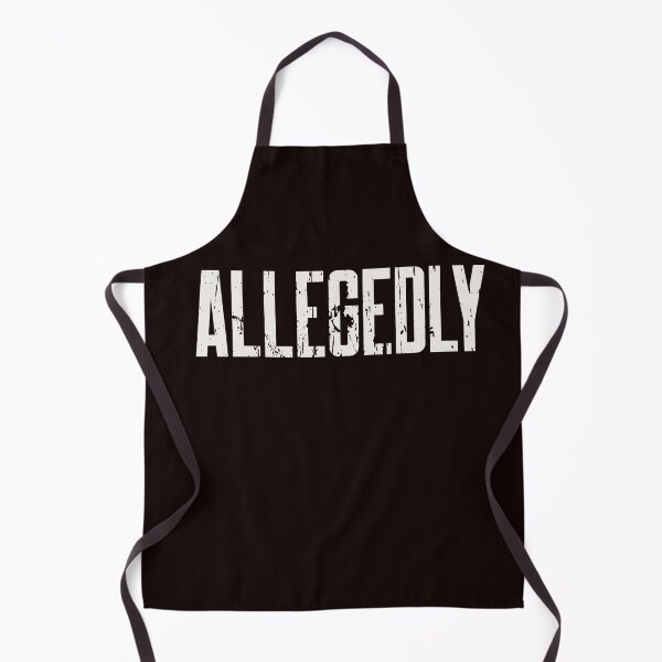 Item preview, ALLEGEDLY | CORE INSIGHTS SERIES — DISTRESSED TEXT EDITION designed and sold by WitLounge.