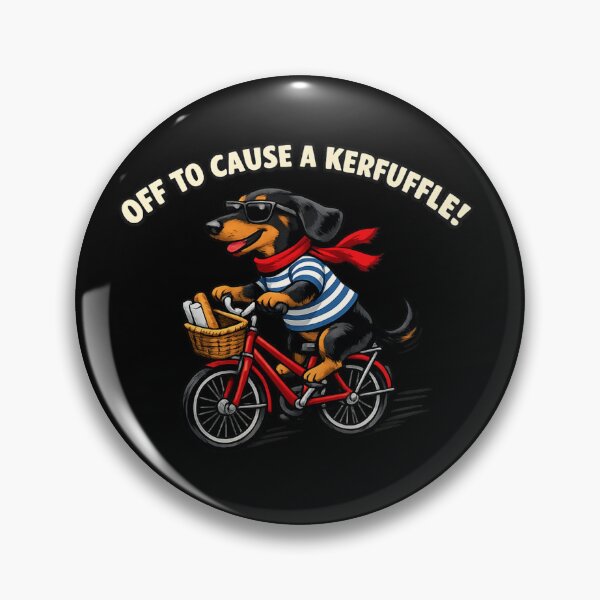 Item preview, Off to Cause a Kerfuffle Dachshund designed and sold by super-think.
