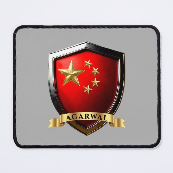 Item preview, Agarwal Chinese Heritage Crest Shield designed and sold by Highlandkings.