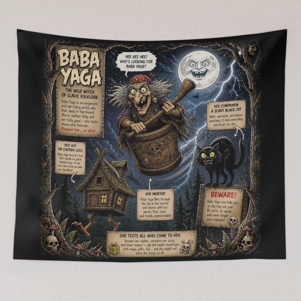 Item preview, the story of Baba Yaga designed and sold by Talpha.
