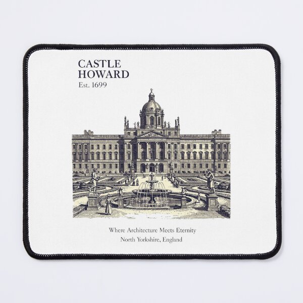 Item preview, Castle Howard T-Shirt | Vintage Engraving Est 1699 North Yorkshire England | Dark Academia Historic Estate Gift designed and sold by Panom Suavichien.