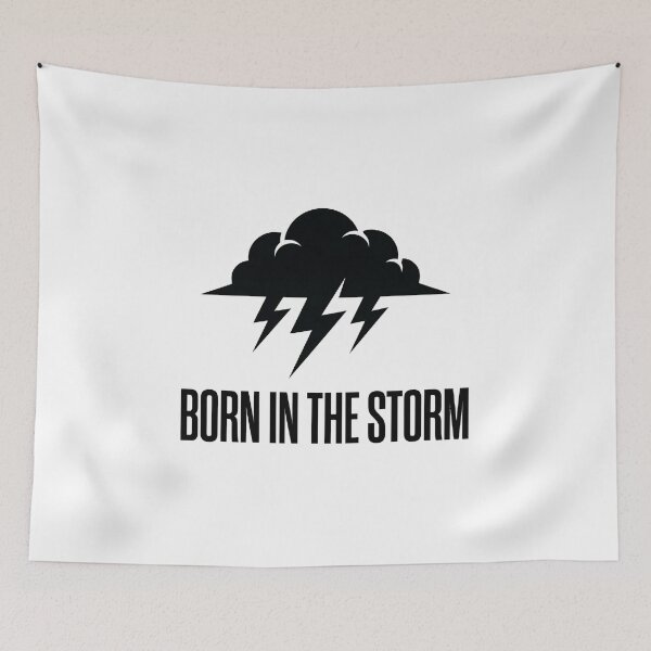 Item preview, Born In The Storm Lightning Design designed and sold by whinkester.