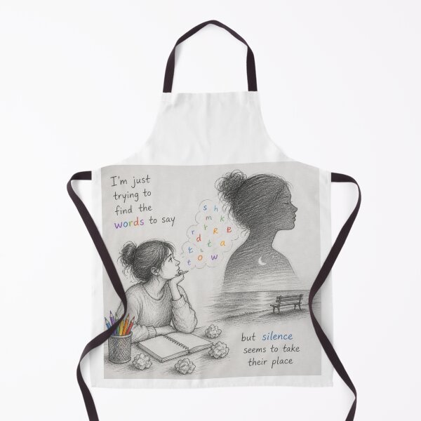 Item preview, Staring In Silence designed and sold by LoveSomethingDifferent.
