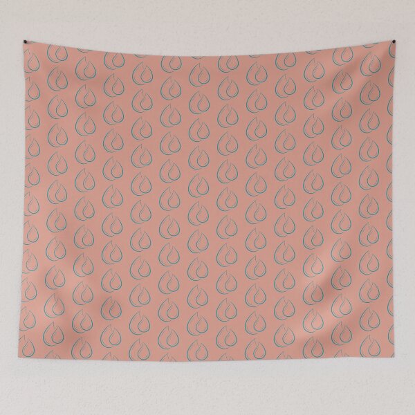Item preview, Water drops seamless pattern designed and sold by AlicinaM.