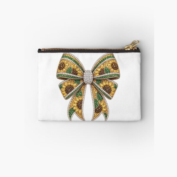 Item preview, Sunflower Country Bow Rhinestone Mosaic | Sunflower Crystal Bow | Rustic Farmhouse Gemstone Bow Design | Luxury Country Glam Graphic designed and sold by ColorSplash123.