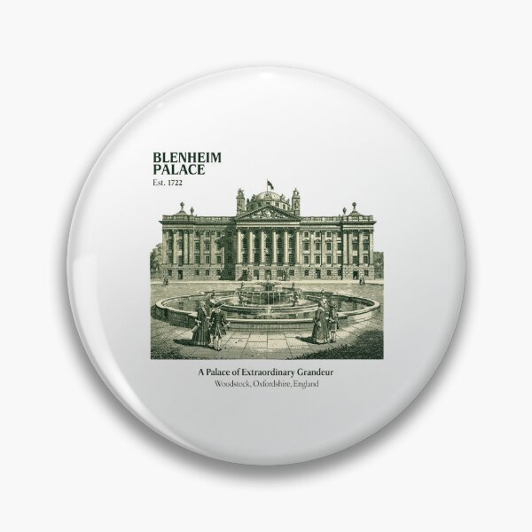 Item preview, Blenheim Palace T-Shirt | Vintage Engraving Est 1722 Oxfordshire England | Dark Academia Historic Estate Gift designed and sold by Panom Suavichien.