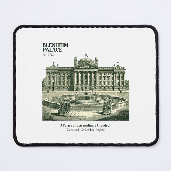 Item preview, Blenheim Palace T-Shirt | Vintage Engraving Est 1722 Oxfordshire England | Dark Academia Historic Estate Gift designed and sold by Panom Suavichien.