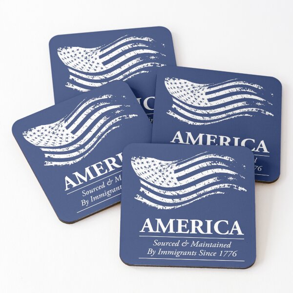 Item preview, America: Sourced & Maintained By Immigrants Since 1776 Reversed designed and sold by G2Creative.