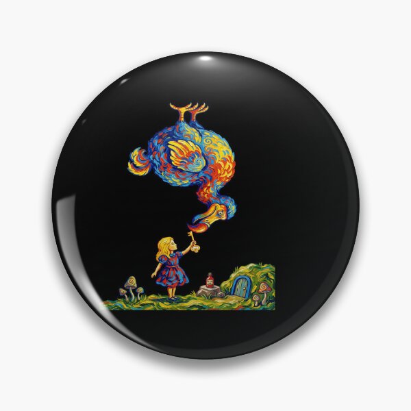 Item preview, Whimsical Alice Meeting the Colorful Dodo Bird designed and sold by TeeARTHY.