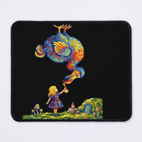 Item preview, Whimsical Alice Meeting the Colorful Dodo Bird designed and sold by TeeARTHY.