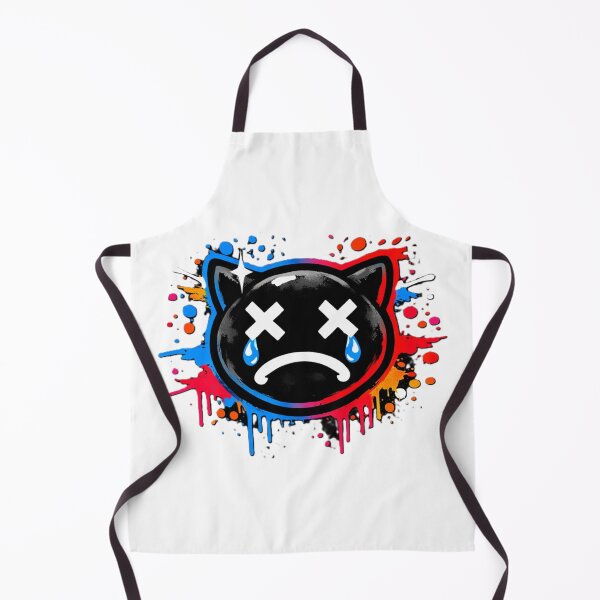 Item preview, Crying Streetwear Cat – Black X Eyes designed and sold by AstraDrip Studio.