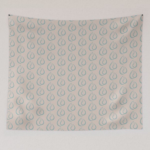 Item preview, Water drops seamless pattern designed and sold by AlicinaM.