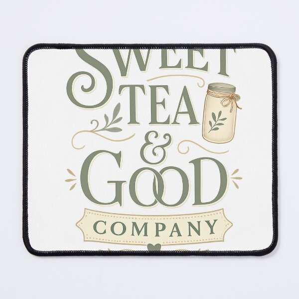 Item preview, Sweet Tea and Good Company Vintage Country Mason Jar designed and sold by enerjik.