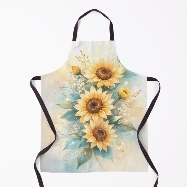 Item preview, Elegant Watercolor Sunflower Bouquet designed and sold by 0606PM.
