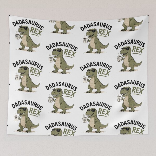 Item preview, Dadasaurus Rex – Funny Dinosaur Dad  designed and sold by Cutie Galore.
