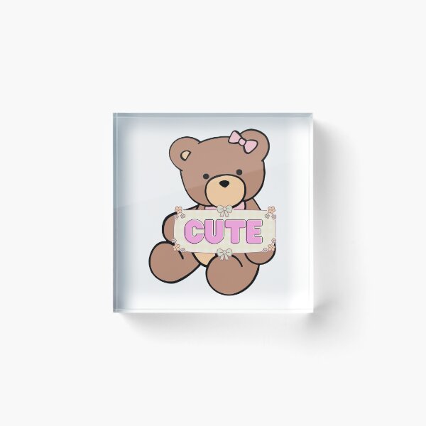 Item preview, Cute Teddy Bear -pink designed and sold by priyankajustine.