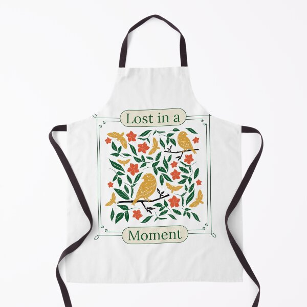 Item preview, Lost in a moment birds sat on branches amongst butterflies, flowers and leaves designed and sold by Hevzy.