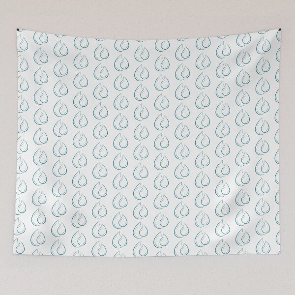 Item preview, Water drops seamless pattern designed and sold by AlicinaM.