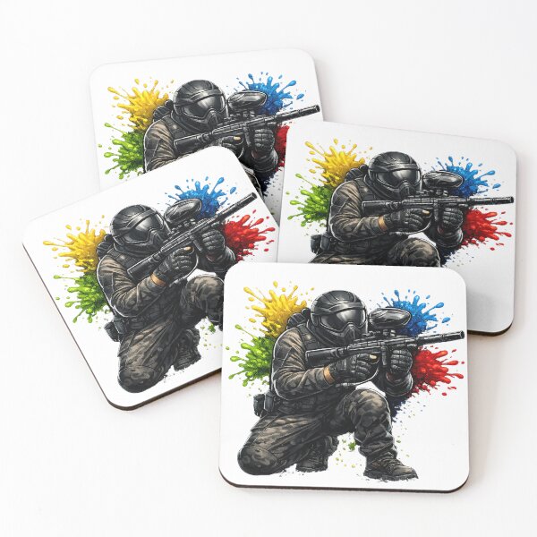 Item preview, Paintball Player in Action designed and sold by OTSC.
