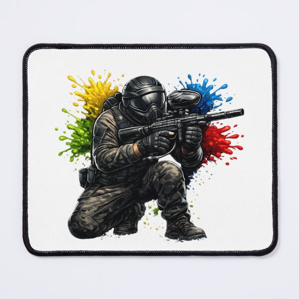Item preview, Paintball Player in Action designed and sold by OTSC.