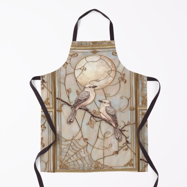 Item preview, Blue Birds in Celestial Stained Glass designed and sold by BriSher.