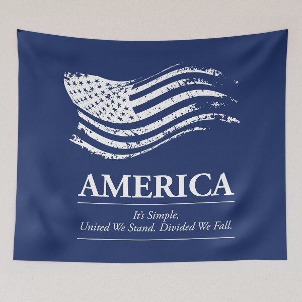 Item preview, America: United We Stand. Divided We Fall. Reversed designed and sold by G2Creative.